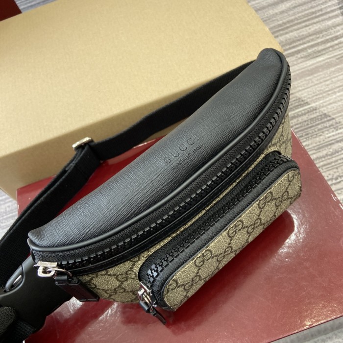 GG Supreme Eden Belt Canvas Sling Bag“23x11.5x7.5CM”-092=