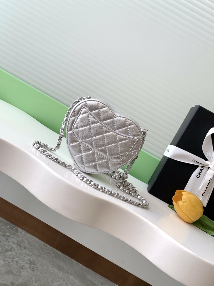 25B Heart Mini Bag “13x12x5.5cm” -055 =AP2784
