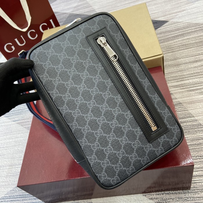 GG Black small slingbag“17x27x8.5CM”-083=
