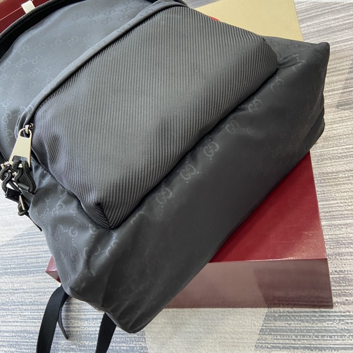 GG canvas backpack“36.5x40x23CM”-036=