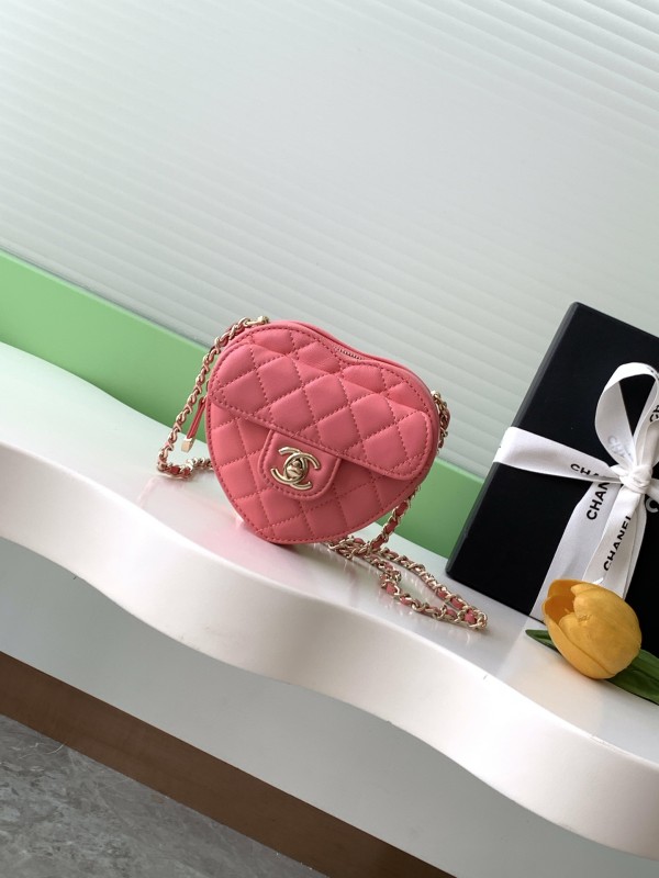 25B Heart Mini Bag “13x12x5.5cm” -055 =AP2784