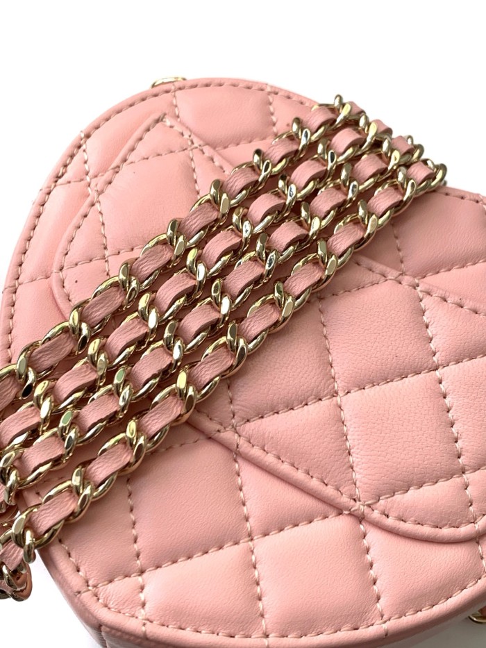 25B Heart Mini Bag “13x12x5.5cm” -055 =AP2784