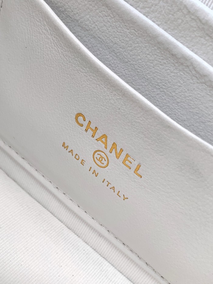 26C Pearl Handle Flap Bag “15x10.5x5.5cm” -046 =