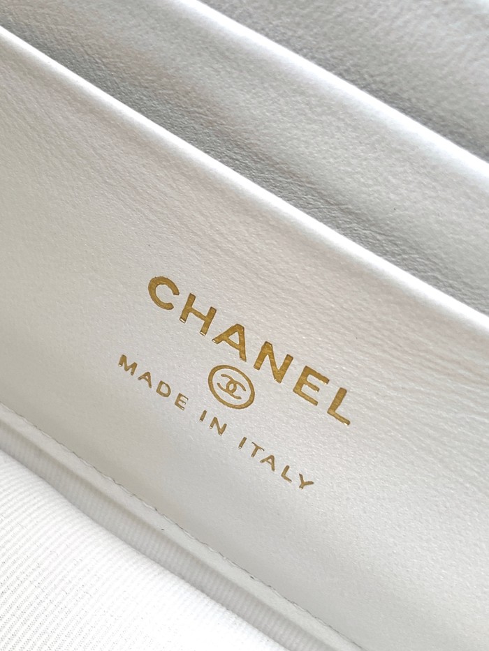 26C Pearl Handle Flap Bag “17.5x14x5.5cm” -006 =