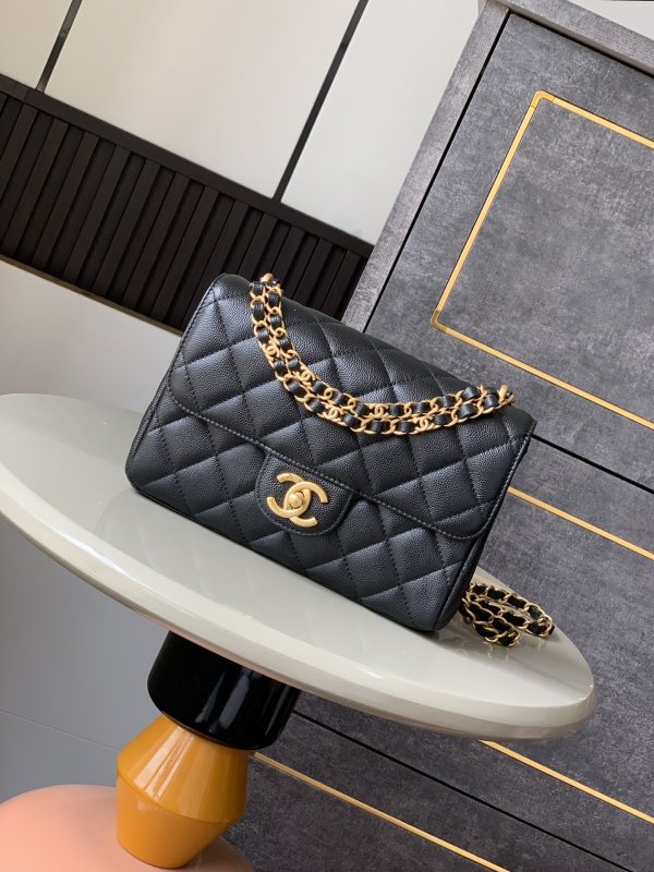 25P Classic Flap Square Mini Large “22x14x6.5cm” -027 =