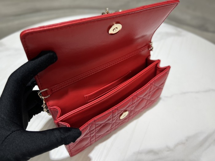 Lady Dior “21*11*5cm”-055=