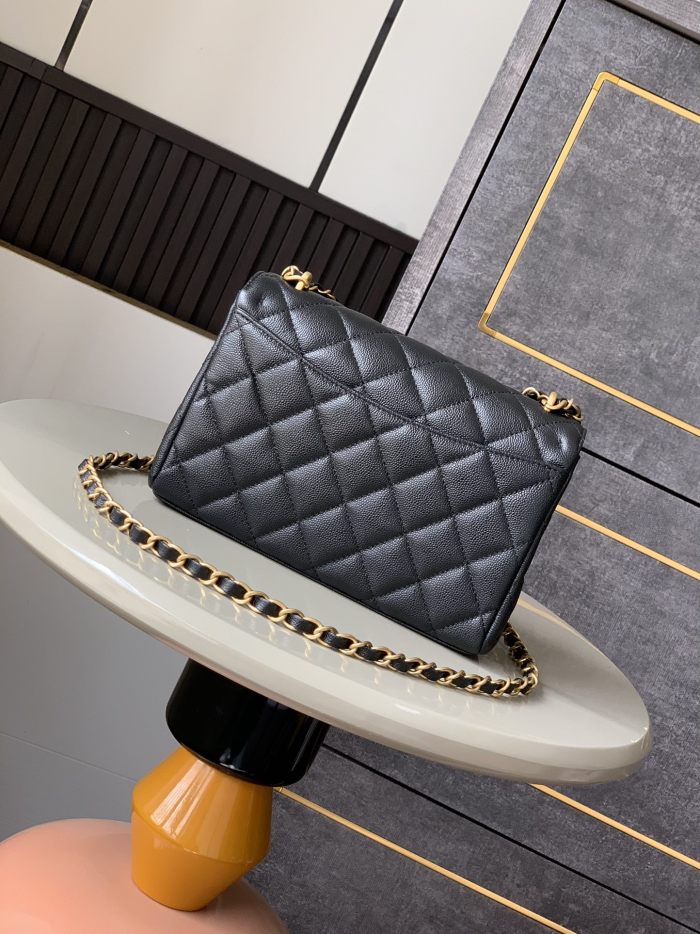 25P Classic Flap Square Mini Large “22x14x6.5cm” -027 =