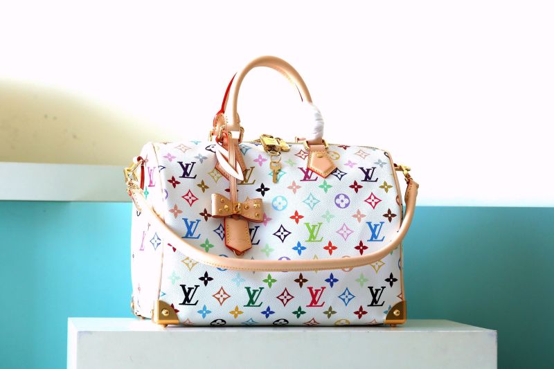 Speedy 25 Bandouliere White “25*19*15CM” 017