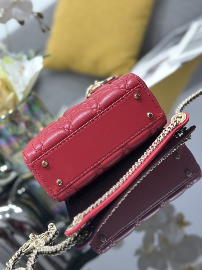 Lady Dior “17 x 15 x 7 cm”-067=