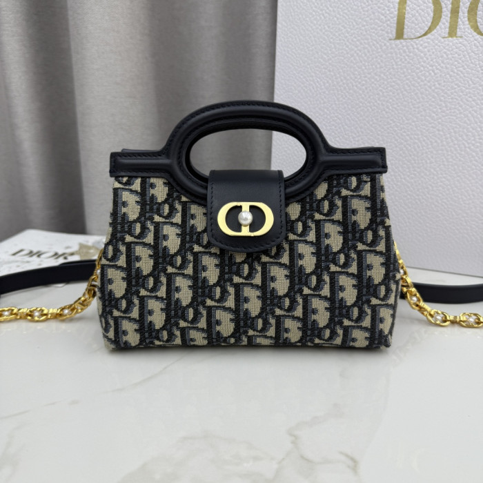 Dior Jolie Top Handle “18.5 x 13 x 8.5cm”-065=