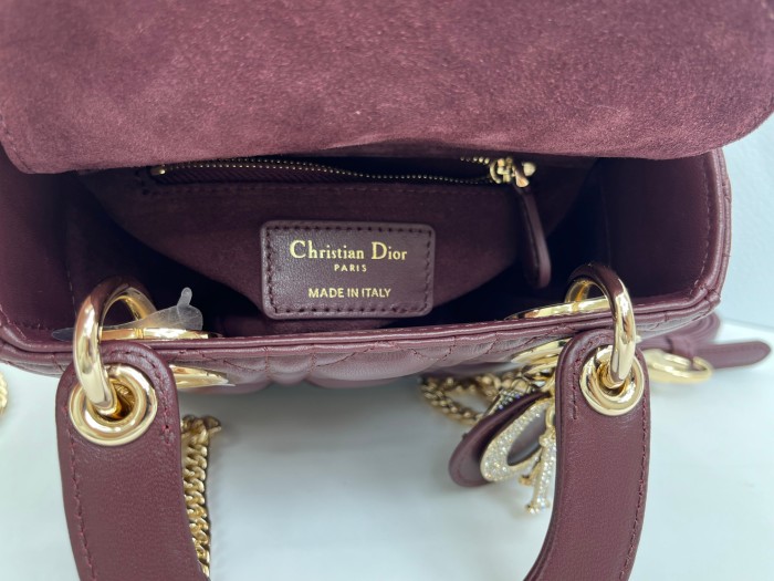 Lady Dior “17 x 15 x 7 cm”-067=