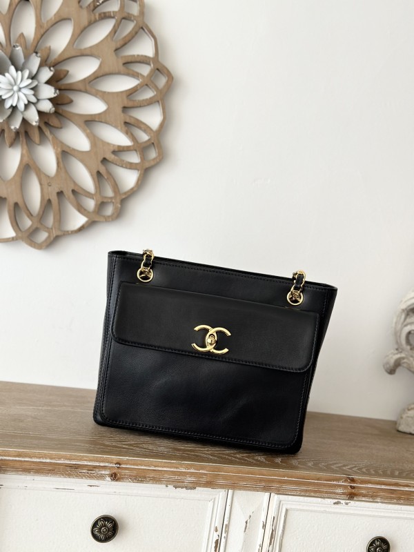 Vintage Shopping Tote “26x22x10.5cm” -059 =A2214