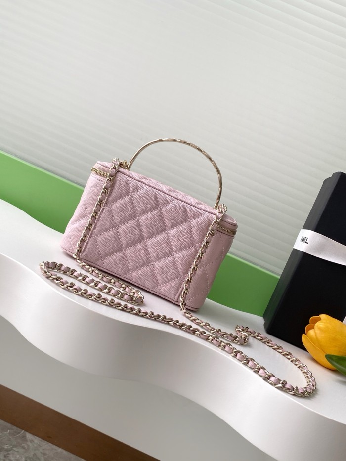25S Vanity Case with Metal Handle “17x9.5x8cm” -056 =AP4590