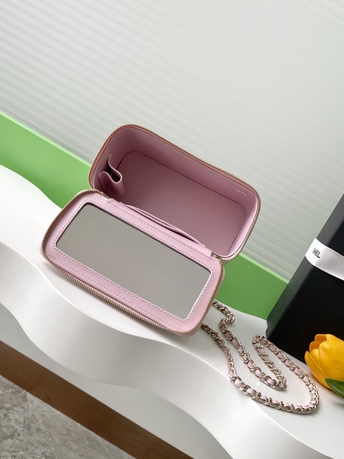 25S Vanity Case with Metal Handle “17x9.5x8cm” -056 =AP4590