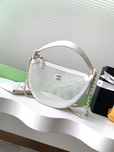 25S Mesh Moon Bag “22x15x6cm” -056 =AP4573