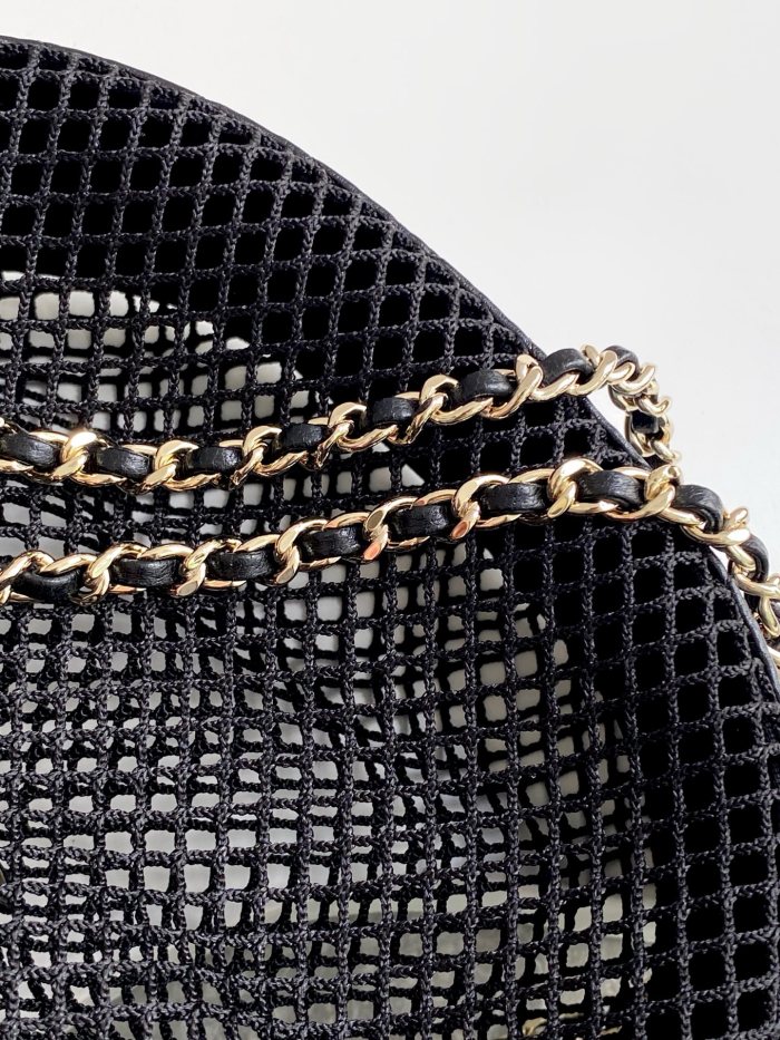 25S Mesh Moon Bag “22x15x6cm” -056 =AP4573