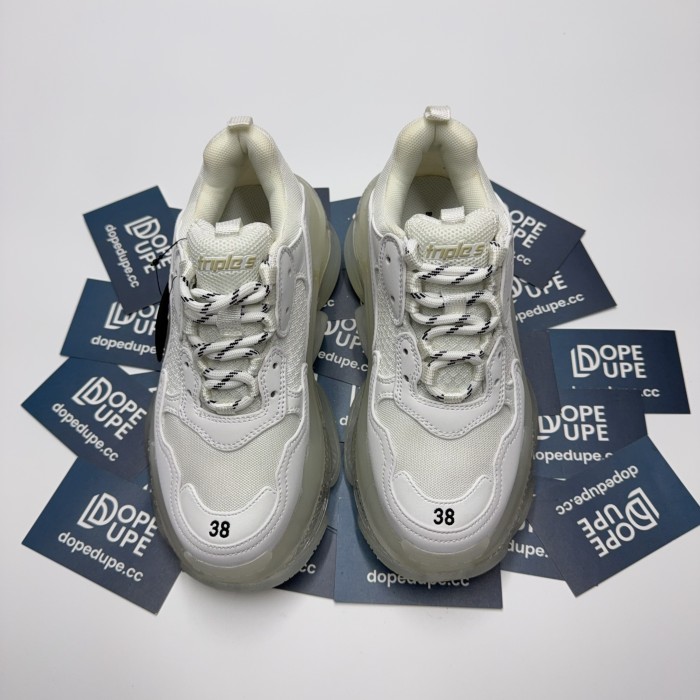 Triple S Clear Sole Sneaker(Unisex)35-45