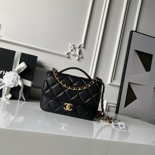 25A Handcrafted Flap Bag “22x15.5x6cm” -057 =AS5147