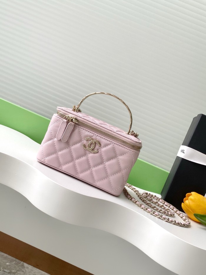25S Vanity Case with Metal Handle “17x9.5x8cm” -056 =AP4590