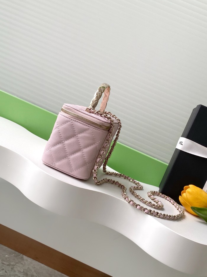 25S Vanity Case with Metal Handle “17x9.5x8cm” -056 =AP4590