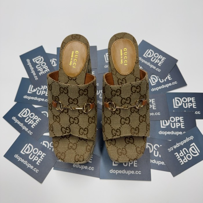 Horsebit Wedge Mule (Female)36-41