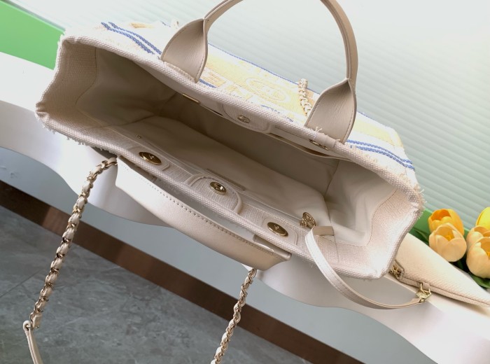25C Deauville Medium Tote Bag “34x26x14cm” -028 =AS3351