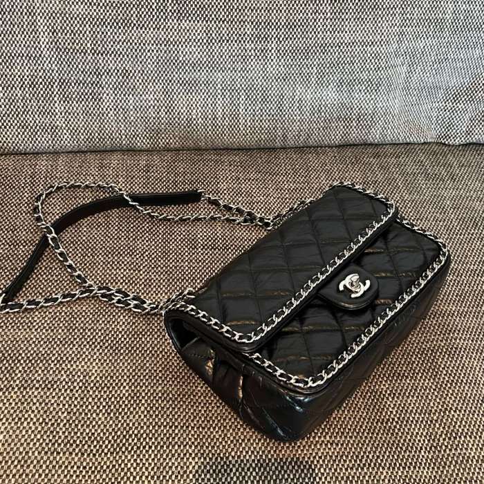 Vintage Classic Flap Bag “26x16x7cm” -0831 =