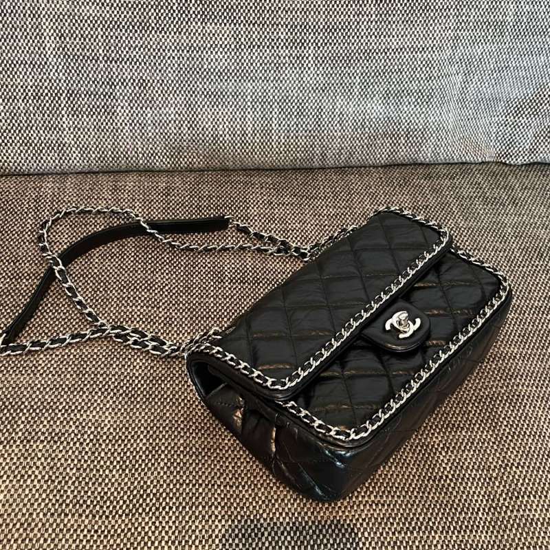 Vintage Classic Flap Bag “26x16x7cm” -0831 =