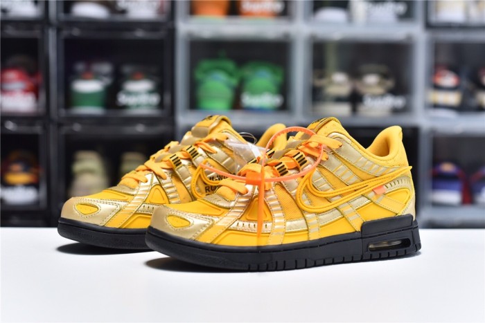 Air Rubber Dunk X Off-White University Gold(Male)40-47=