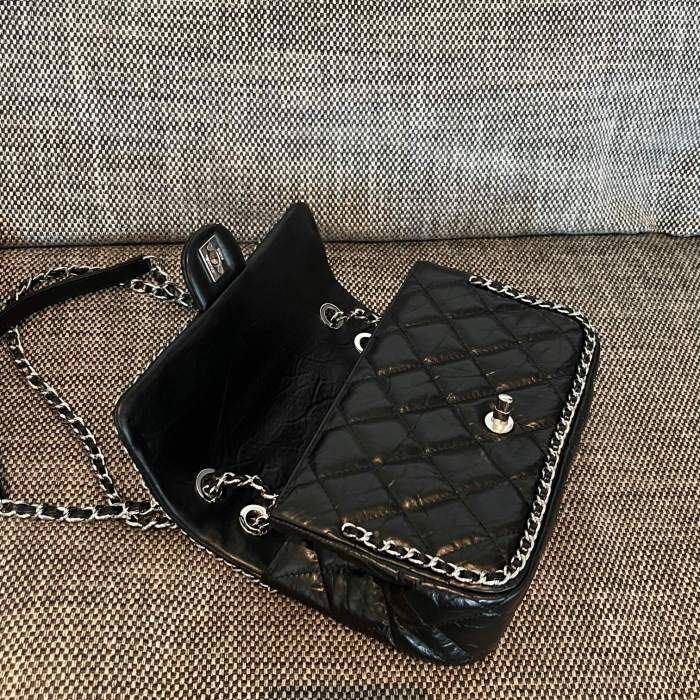 Vintage Classic Flap Bag “26x16x7cm” -0831 =