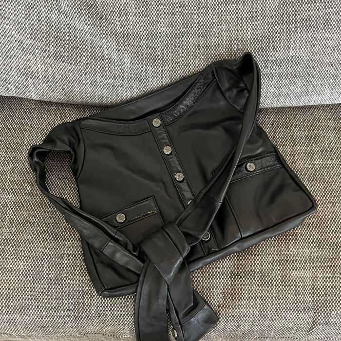 Vintage Jacket Bag “39x31x4cm” -089 =