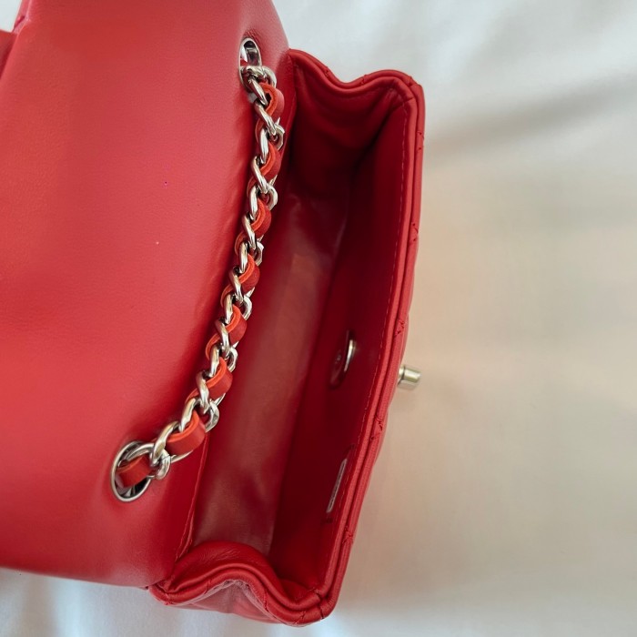 Vintage Twin Flap Bag “14x8x4cm” -088 =
