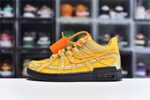 Air Rubber Dunk X Off-White University Gold(Male)40-47=