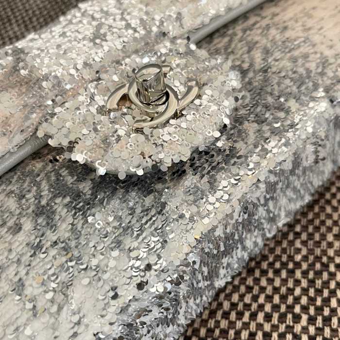 Vintage Sequin Clutch “24x12x4cm” -0001 =