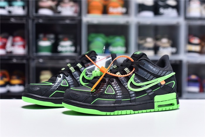 Air Rubber Dunk X Off-White Green Strike(Male)40-47=