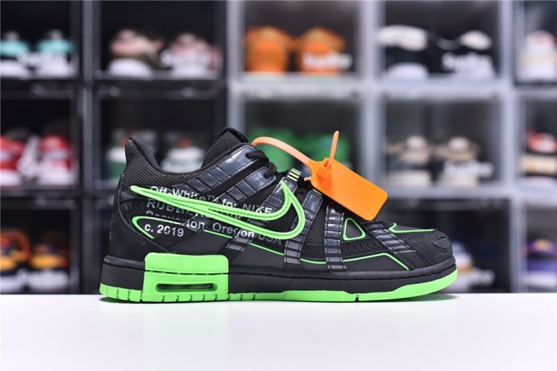 Air Rubber Dunk X Off-White Green Strike(Male)40-47=