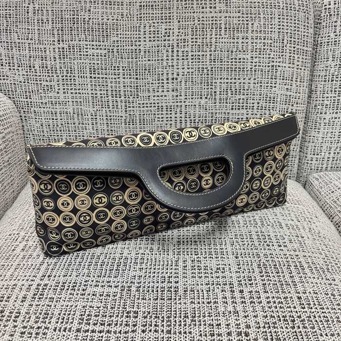 Vintage Monogram Clutch “46x34x8cm” -009 =