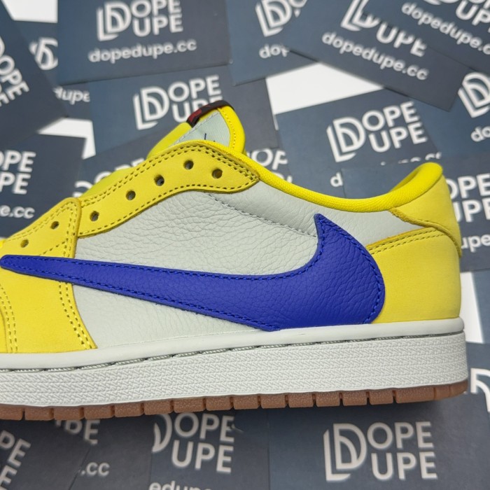 Jordan 1 x Travis Scott Low OG Canary Yellow(Unisex)36-47