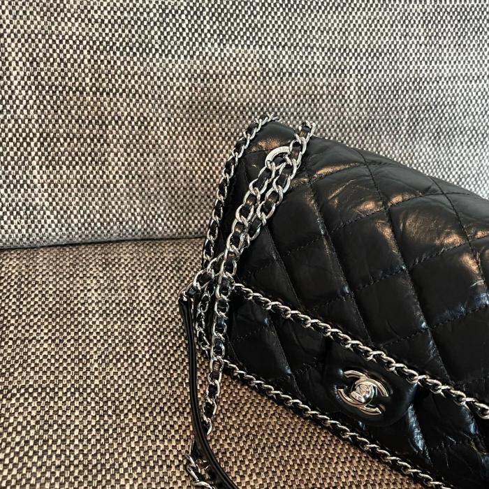 Vintage Classic Flap Bag “26x16x7cm” -0831 =