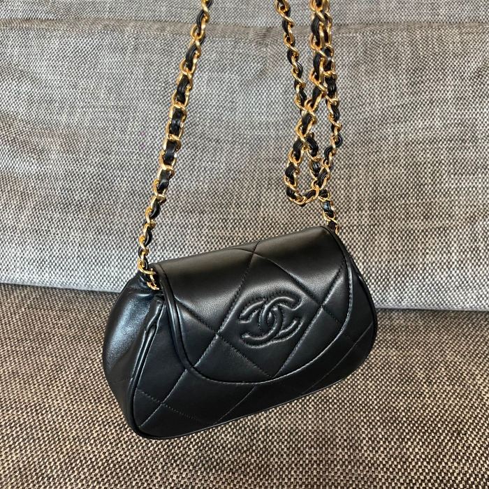 Vintage Ingot Shoulder Bag “22x14x6.5cm” -067 =