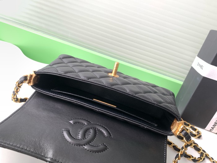 25P Kelly Top Handle Bag “22x12x6cm” -037 =AS5354
