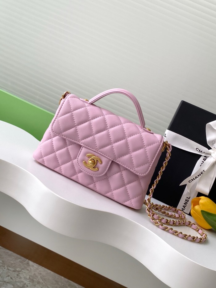 25P Kelly Top Handle Bag “20x14x6cm” -037 =AS5355