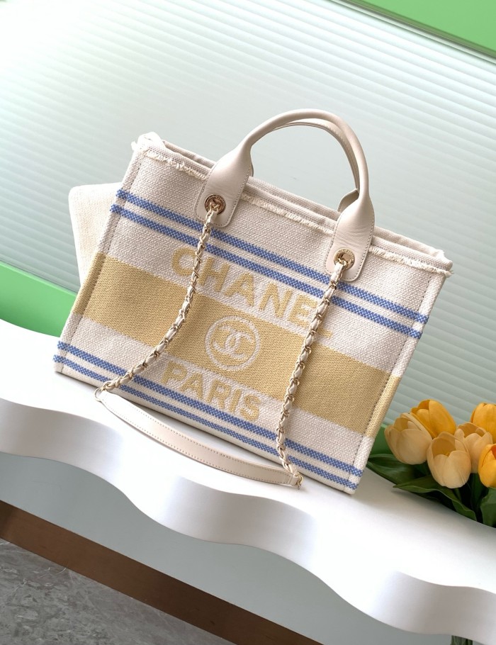 25C Deauville Medium Tote Bag “34x26x14cm” -028 =AS3351