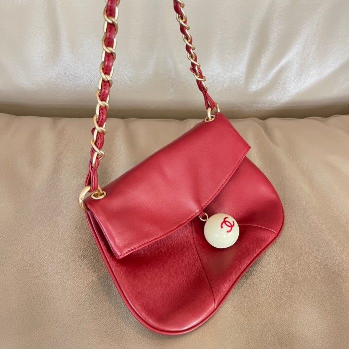 Vintage Ping Pong Shoulder Bag “23x18x5cm” -049 =
