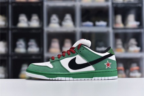 SB Dunk Low x Heineken(Unisex)36-46=