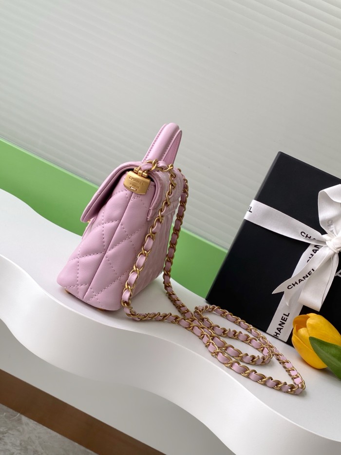 25P Kelly Top Handle Bag “20x14x6cm” -037 =AS5355