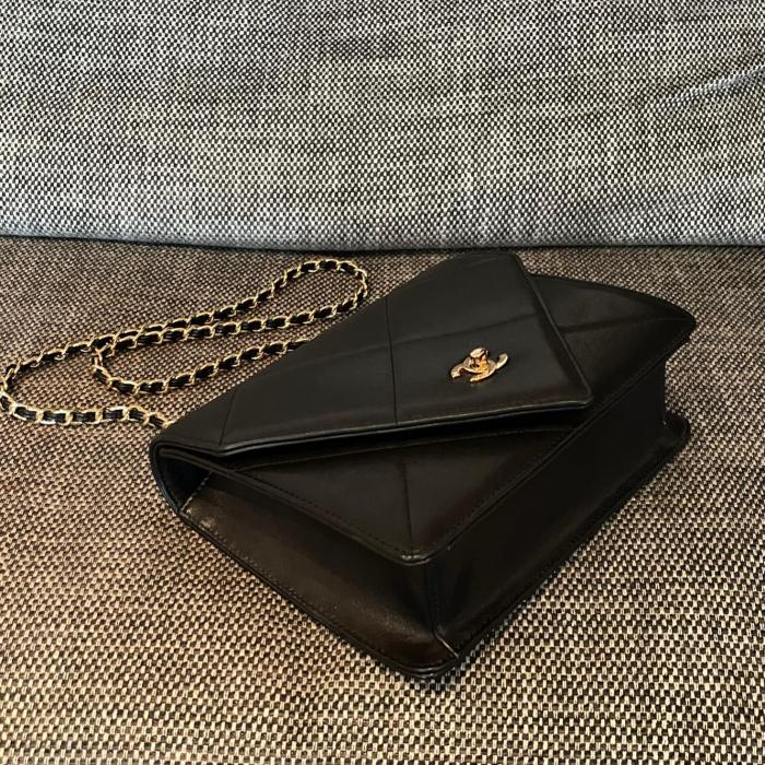 Vintage Envelope Flap Bag “24x20x8cm” -009 =