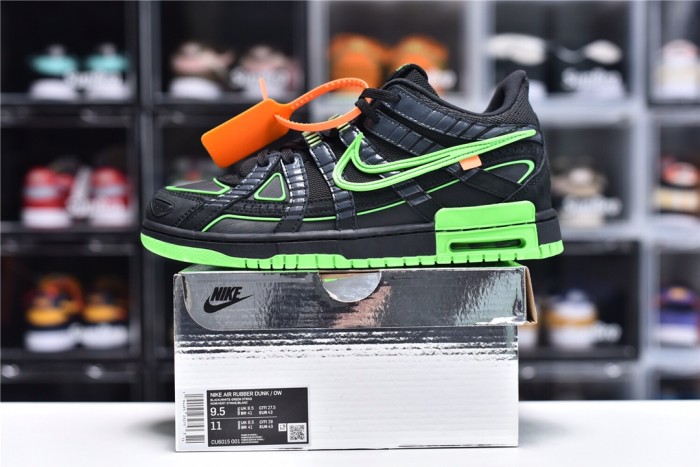Air Rubber Dunk X Off-White Green Strike(Male)40-47=