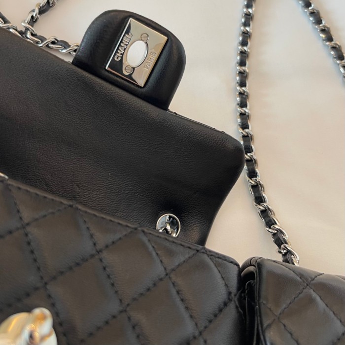 Vintage Twin Flap Bag “14x8x4cm” -088 =