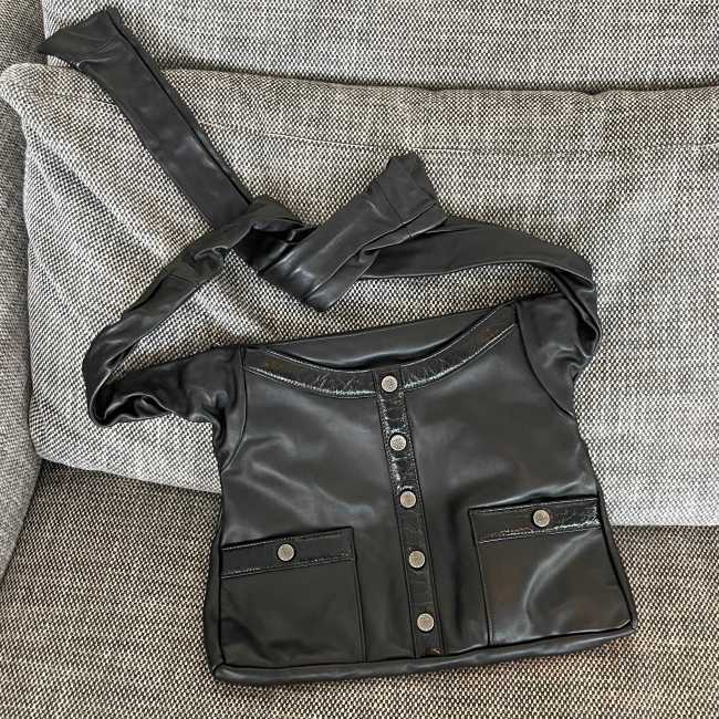 Vintage Jacket Bag “39x31x4cm” -089 =